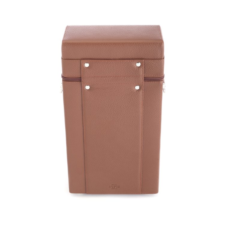 Double Wine Bottle Carrying Bag, tan