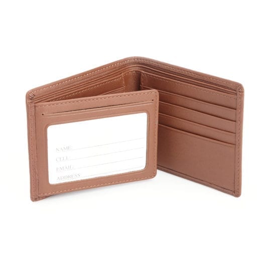 RFID Blocking Men's Bifold Wallet