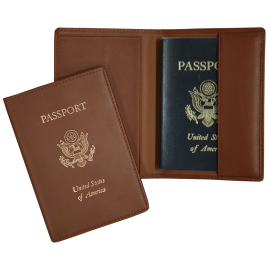 RFID Blocking Passport Holder with US Seal