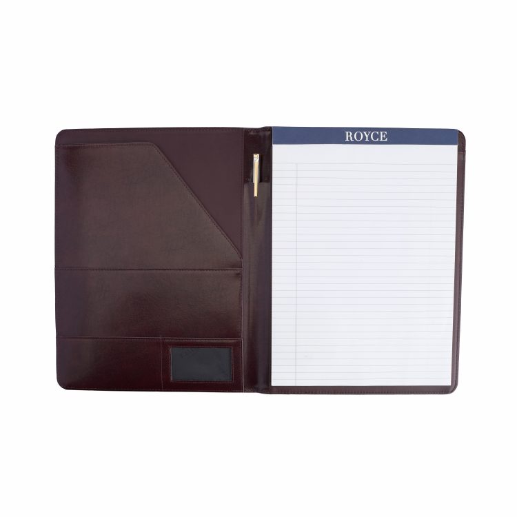 Executive Writing Portfolio Organizer, burgundy