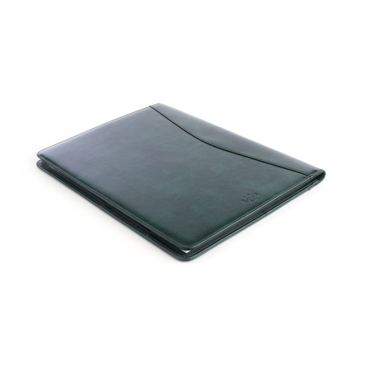 Executive Writing Portfolio Organizer, green