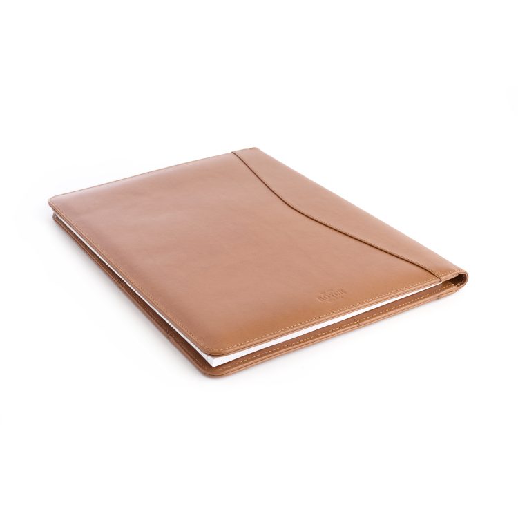 Executive Writing Portfolio Organizer, tan