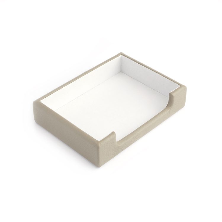 Desk Note Tray Organizer, taupe