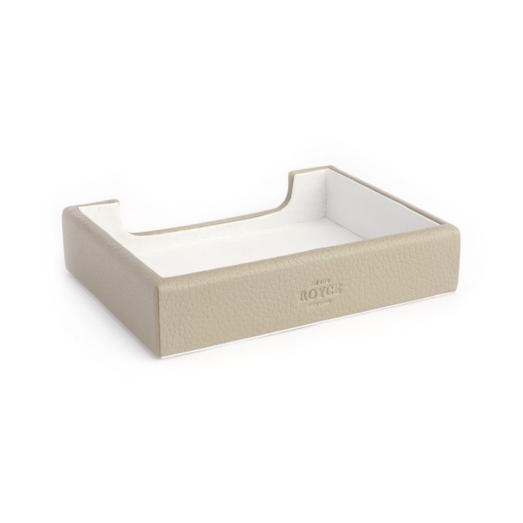 Desk Note Tray Organizer, taupe