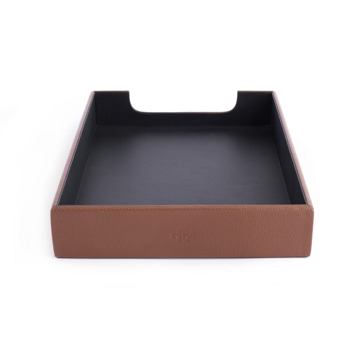 Desk Letter Tray Organizer, tan