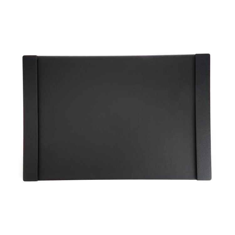 27" x 18" Desk Blotter, black