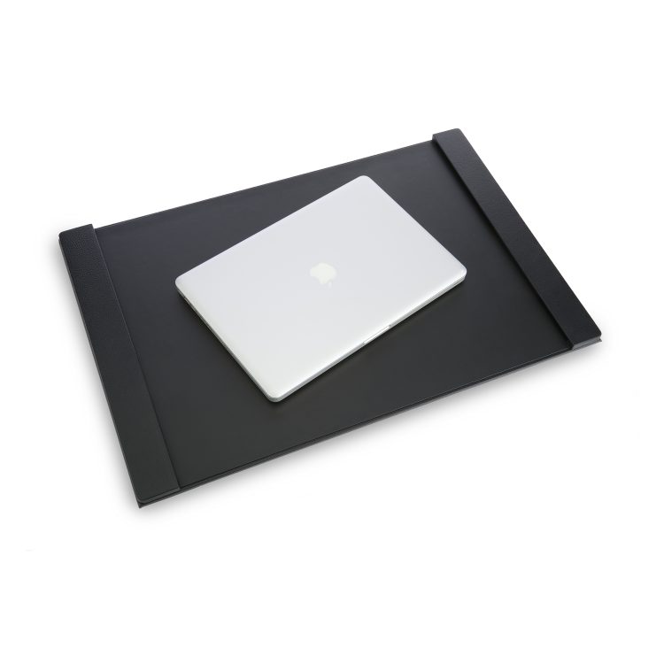 27" x 18" Desk Blotter, black