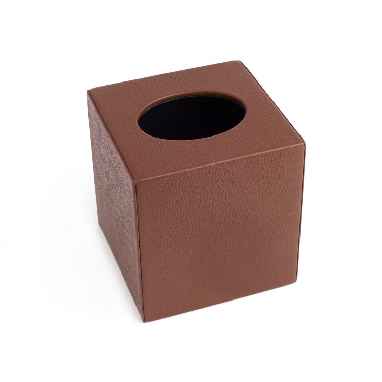 Tissue Box Holder, tan