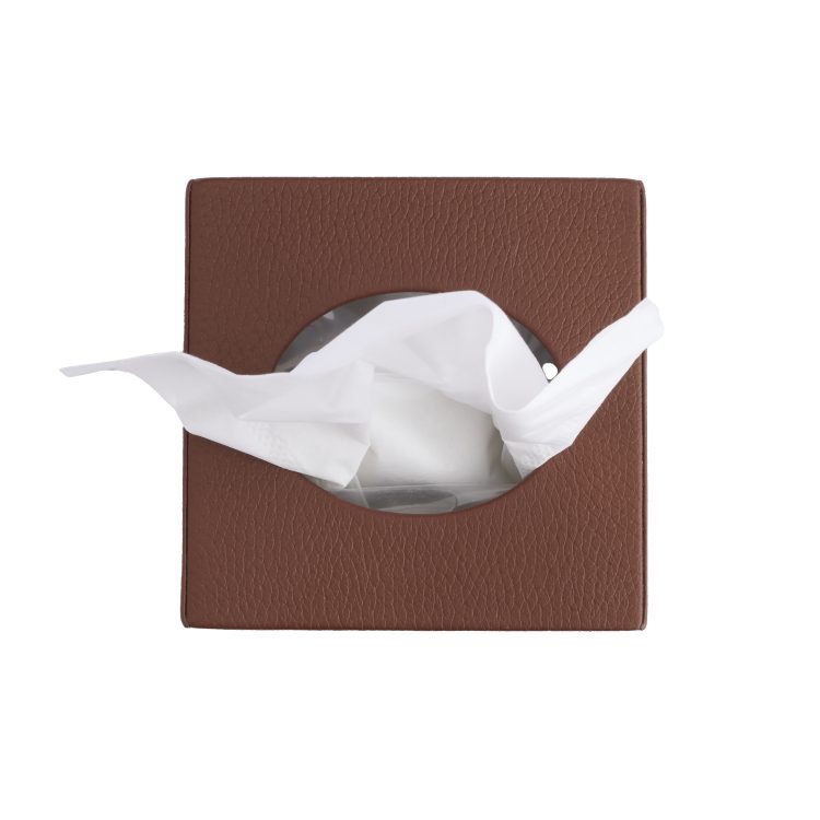 Tissue Box Holder, tan
