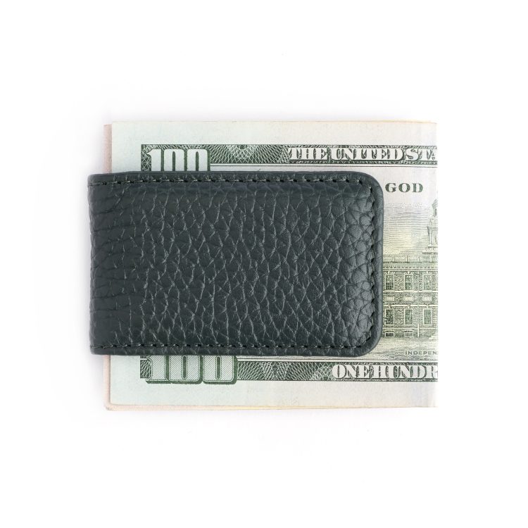Magnetic Money Clip, dark-green
