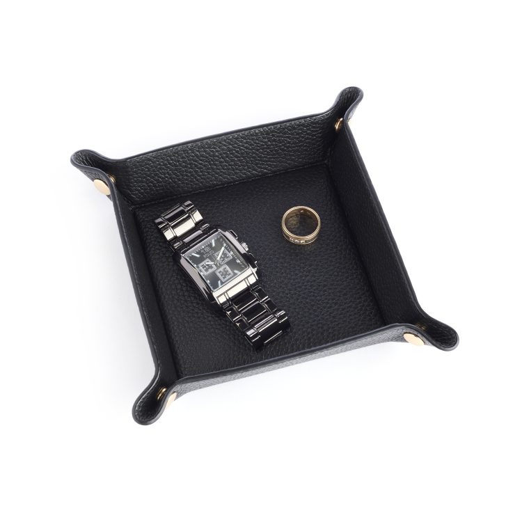 Catchall Valet Tray, black-pebble