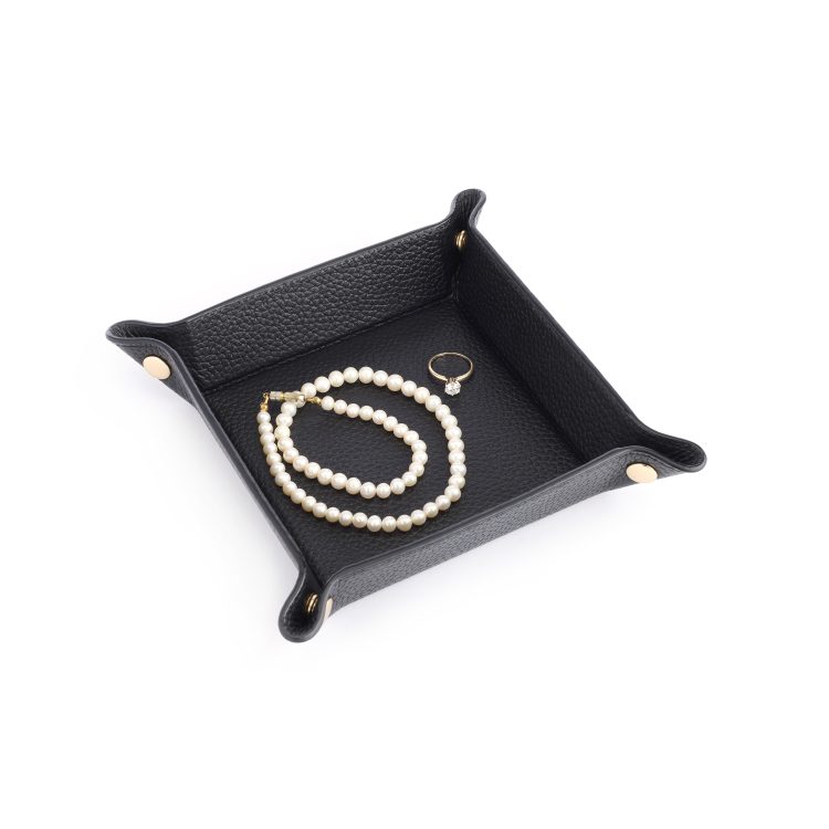 Catchall Valet Tray, black-pebble