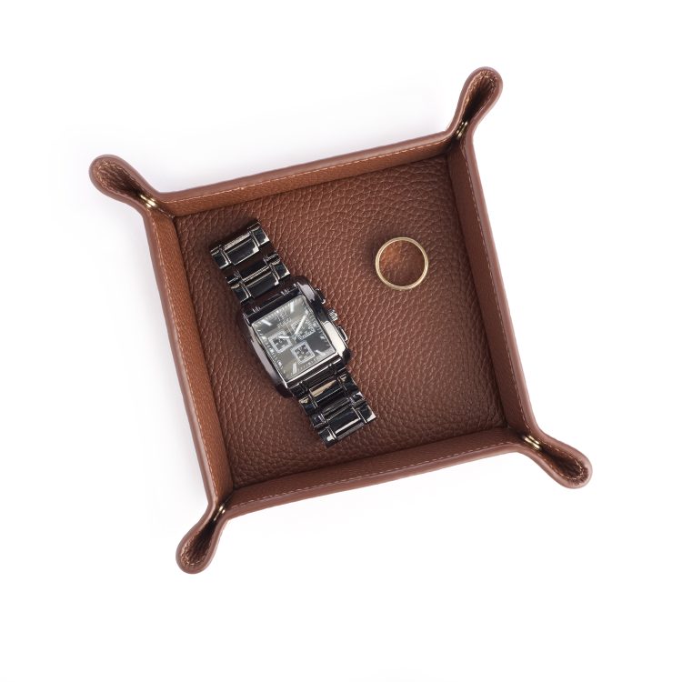 Catchall Valet Tray, tan-pebble