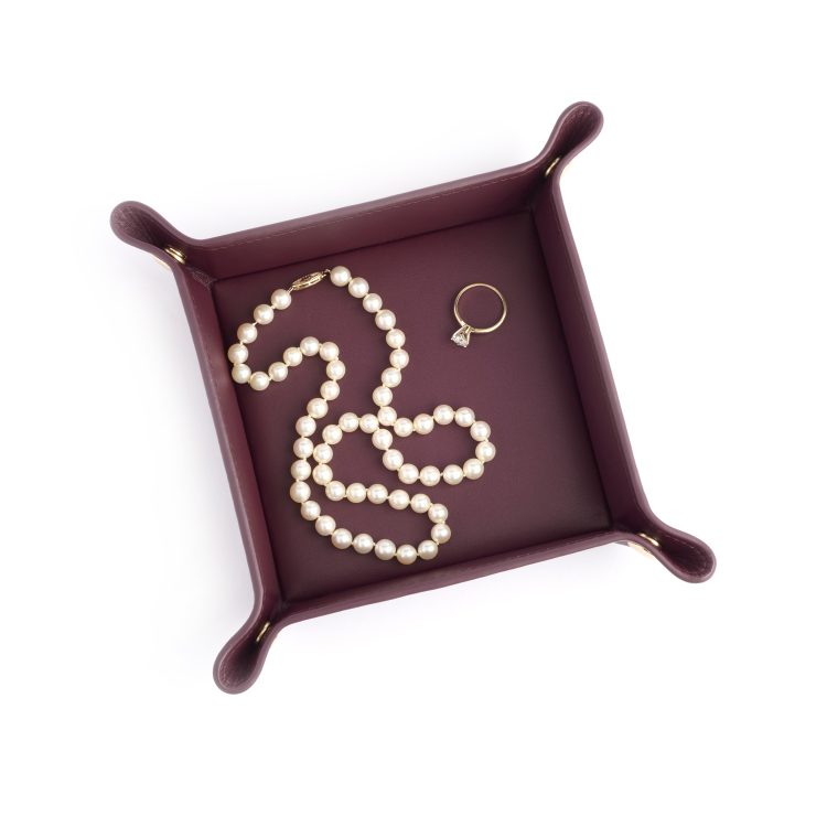 Catchall Valet Tray, windsor-wine
