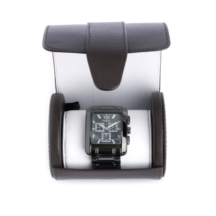 Single Watch Travel Roll, coco