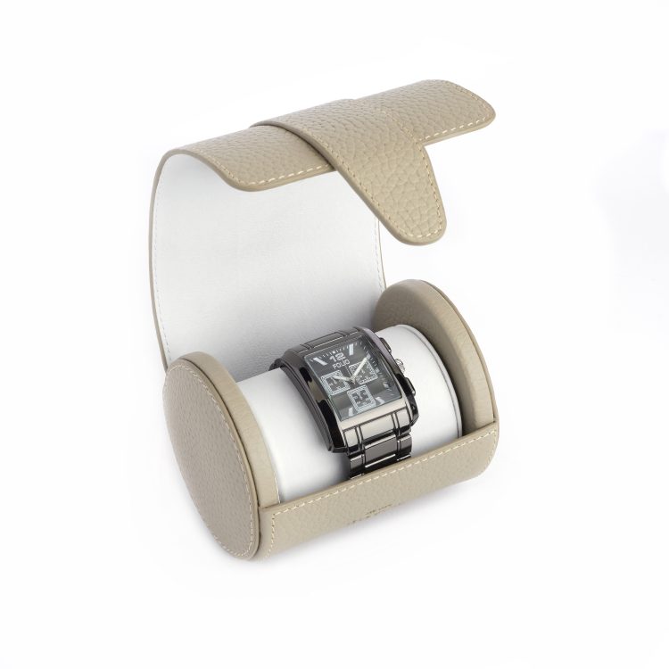 Single Watch Travel Roll, taupe