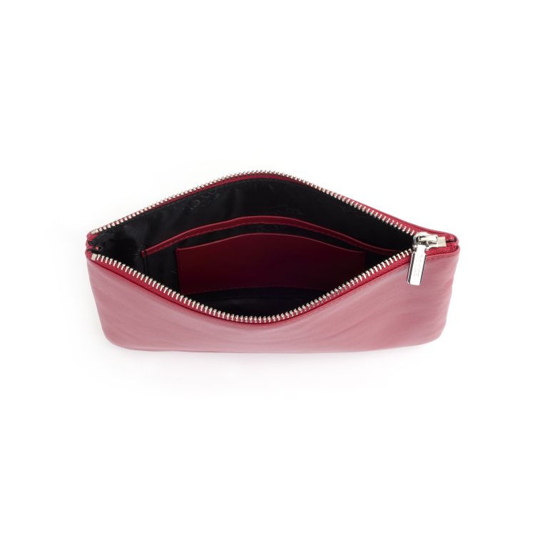 Zippered Travel Organizer Pouch, red