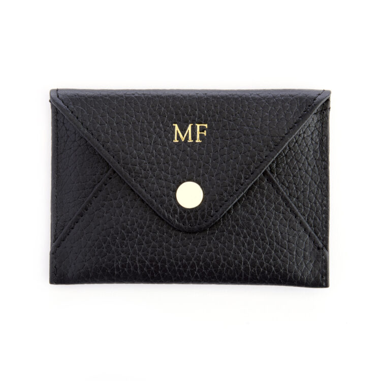 Envelope Card Holder, black-pebble
