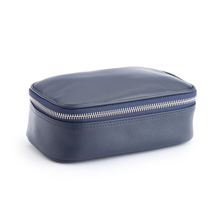 Tech Accessory Cord Organizer Case, blue-pebble