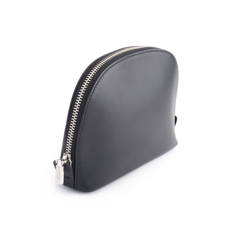 Compact Cosmetic Makeup Bag, black