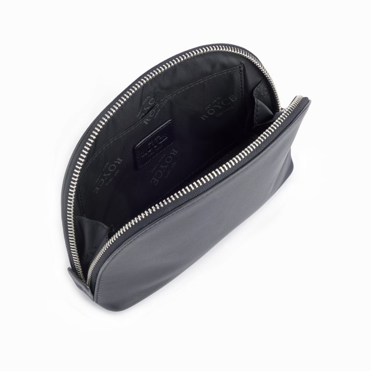 Compact Cosmetic Makeup Bag, black