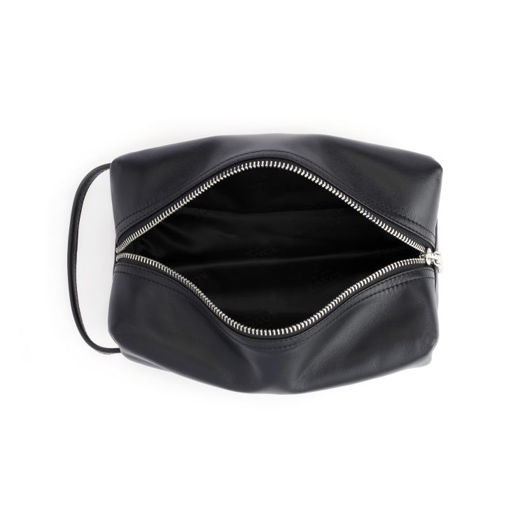 Compact Toiletry Cosmetic Bag, black