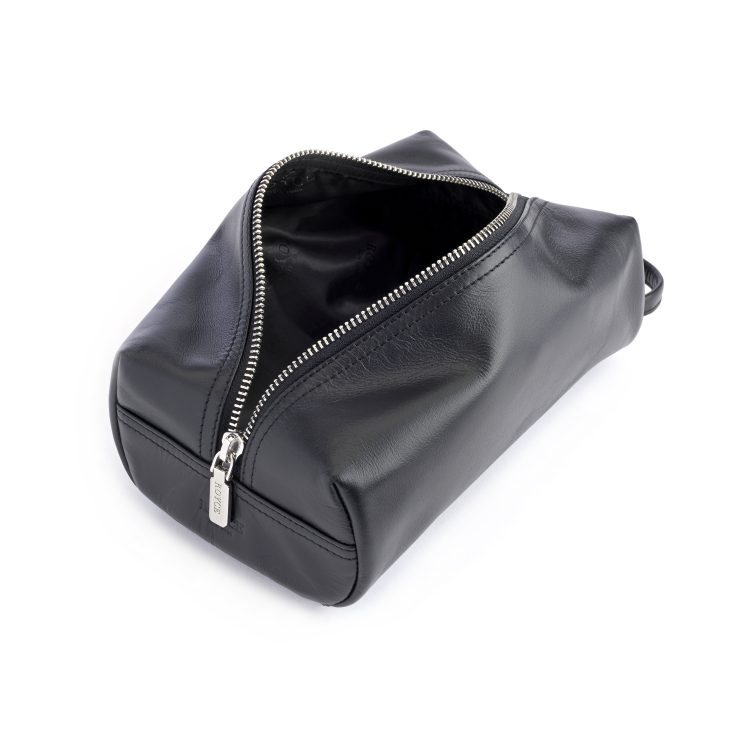 Compact Toiletry Cosmetic Bag, black