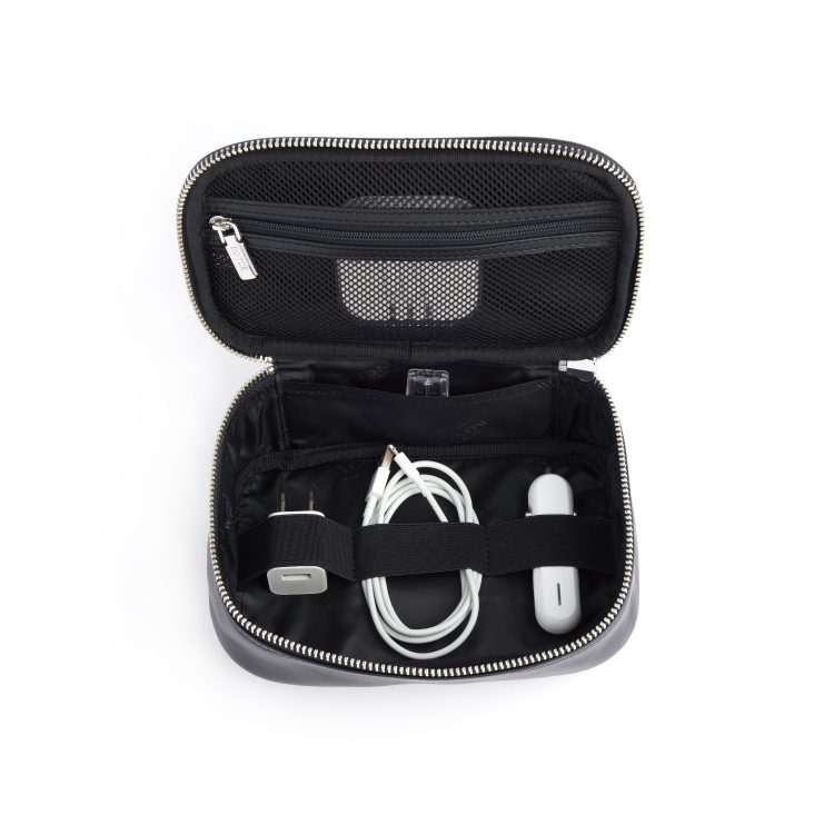 Tech Accessory Cord Organizer Case, black