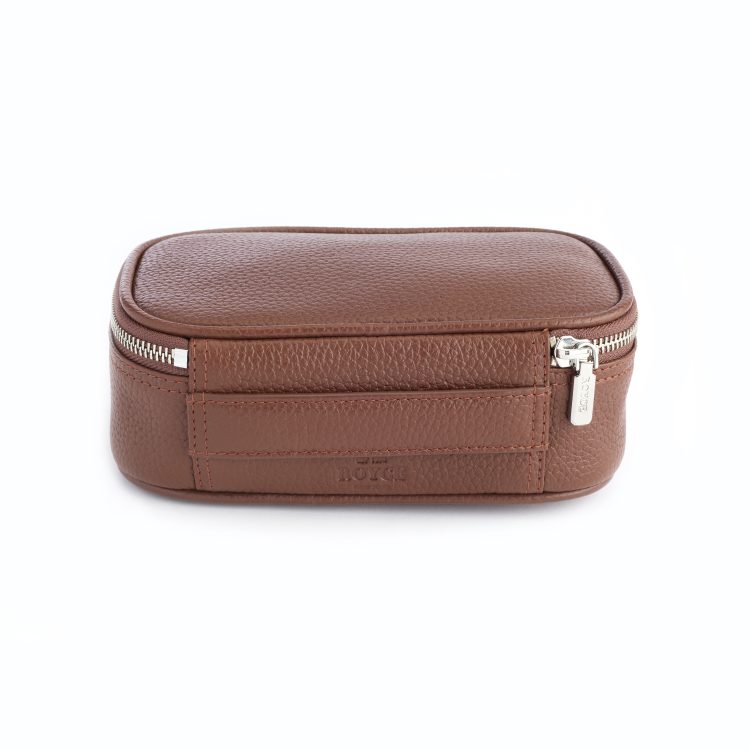 Tech Accessory Cord Organizer Case, tan-pebble