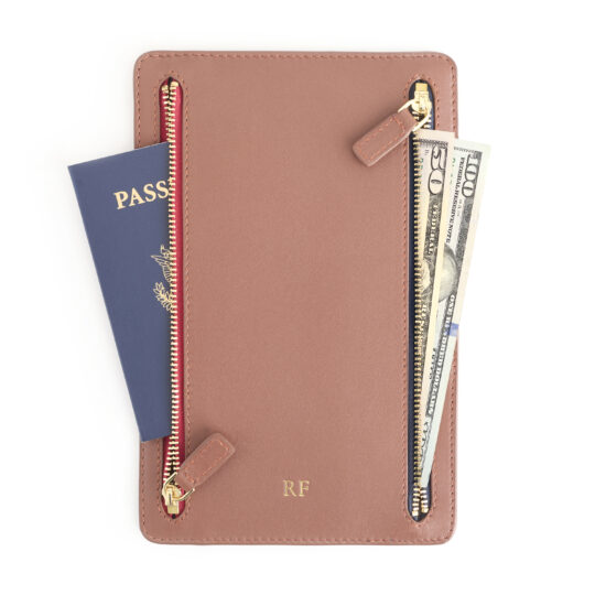RFID Blocking Four Zip Travel Organizer