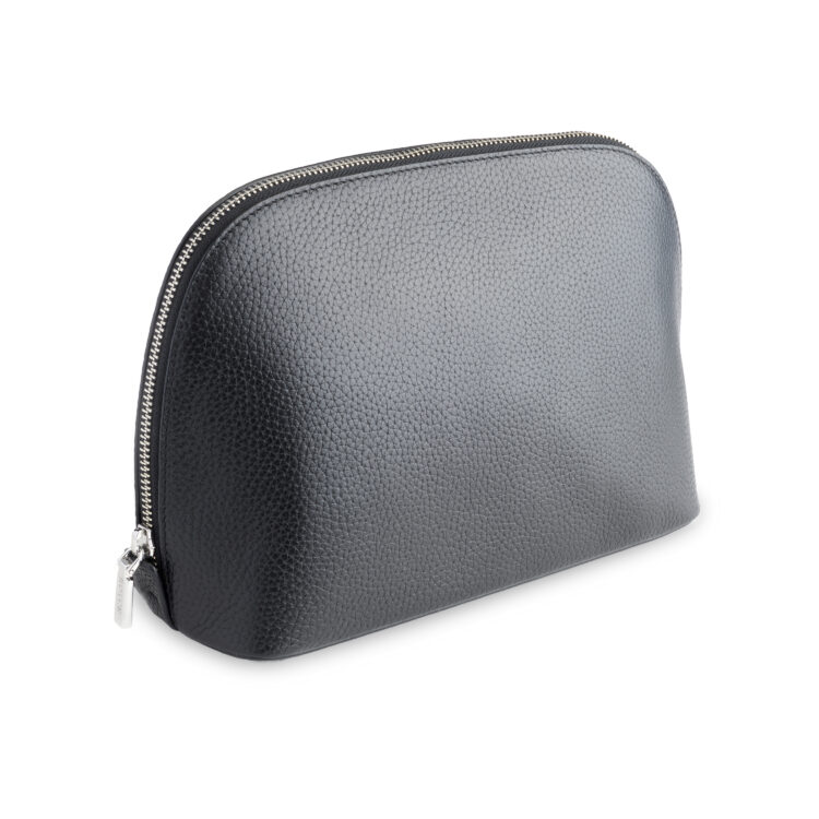 Large Cosmetic Makeup Bag, black
