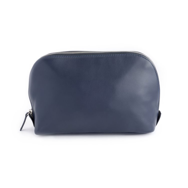 Large Cosmetic Makeup Bag, blue