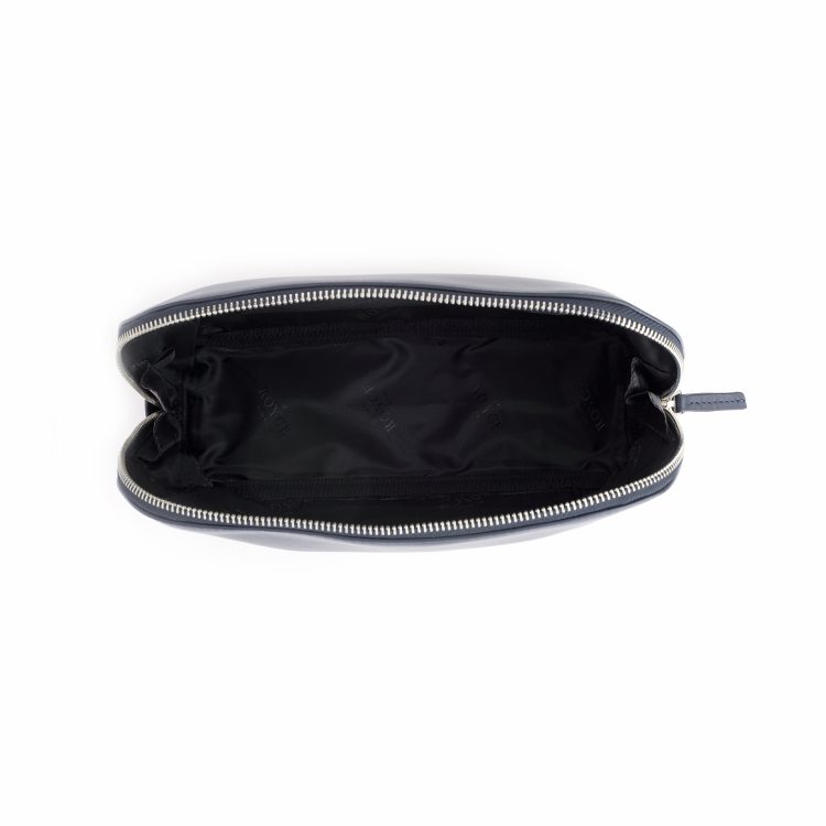 Large Cosmetic Makeup Bag, blue