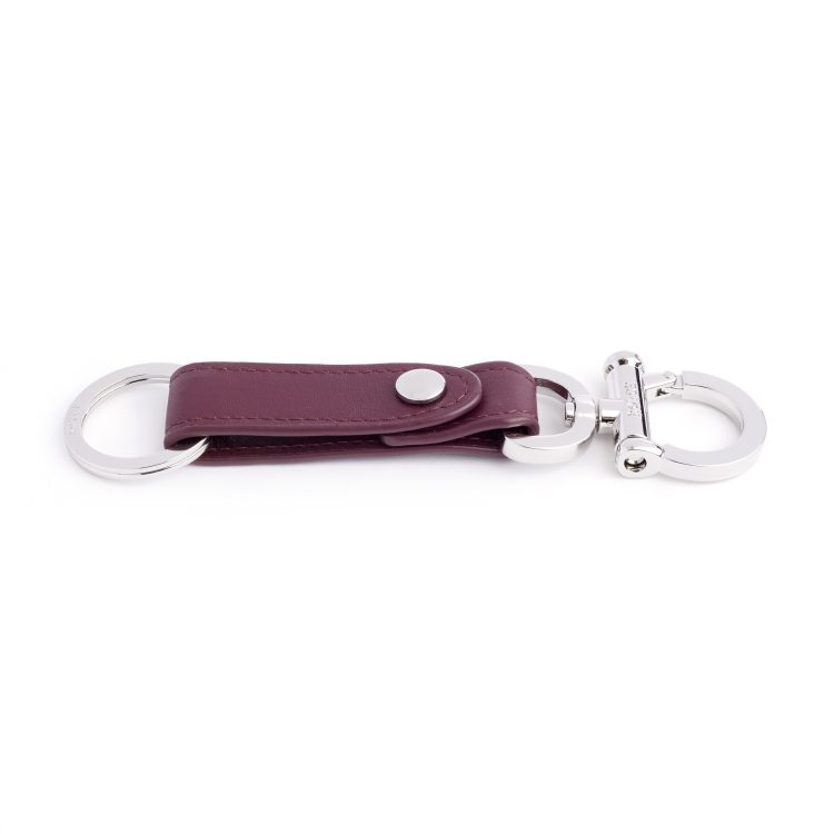 Valet Snap Key Chain, windsor-wine