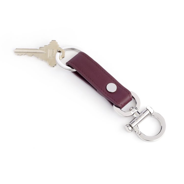 Valet Snap Key Chain, windsor-wine
