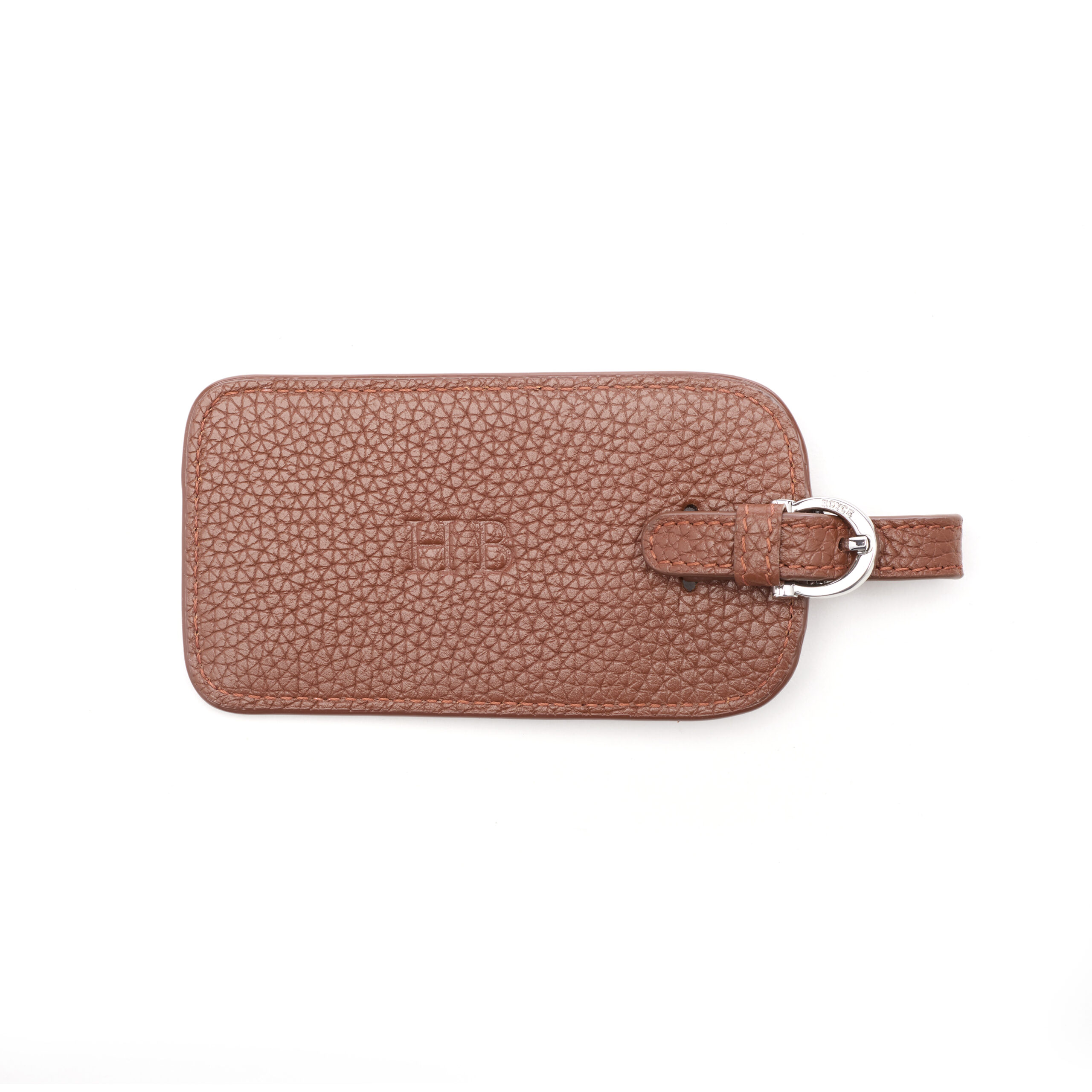 Fran - Dark Green Luggage Tag (Initials: FAY)