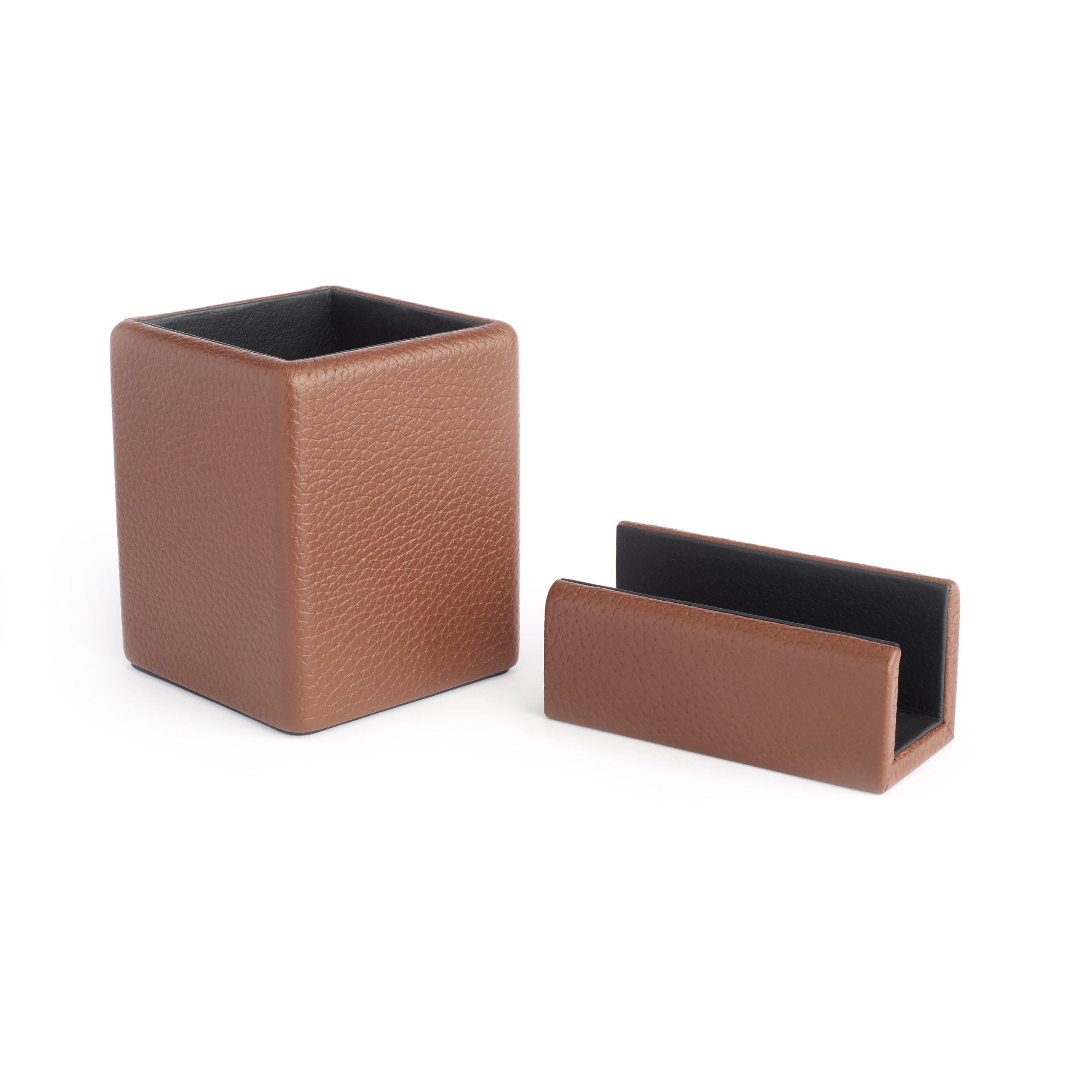 Desk Set: Pencil Cup and Business Card Holder | ROYCE New York