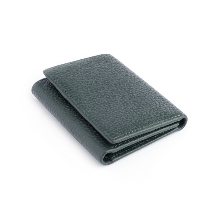 RFID Blocking Men's Trifold Wallet, dark-green