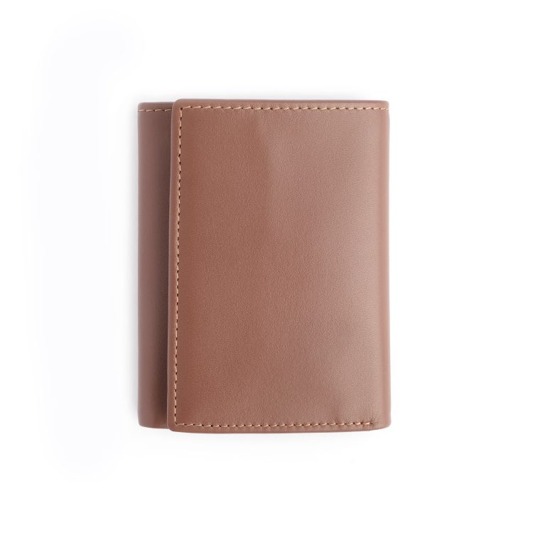 RFID Blocking Men's Trifold Wallet, tan