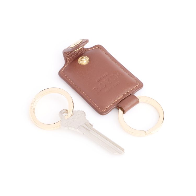 Valet Key Chain, tan