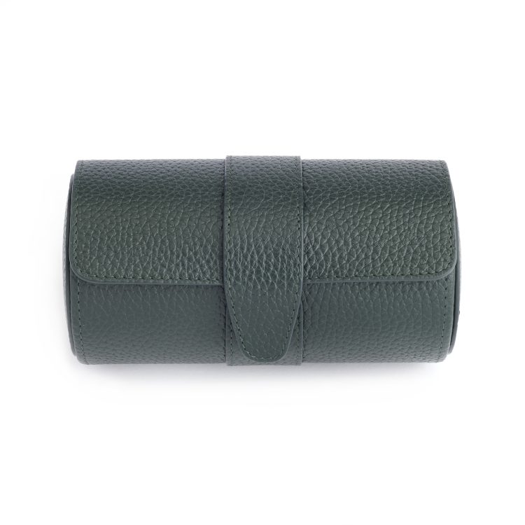 Double Travel Watch Roll, dark-green