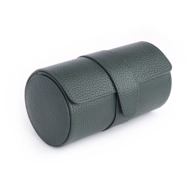 Double Travel Watch Roll, dark-green