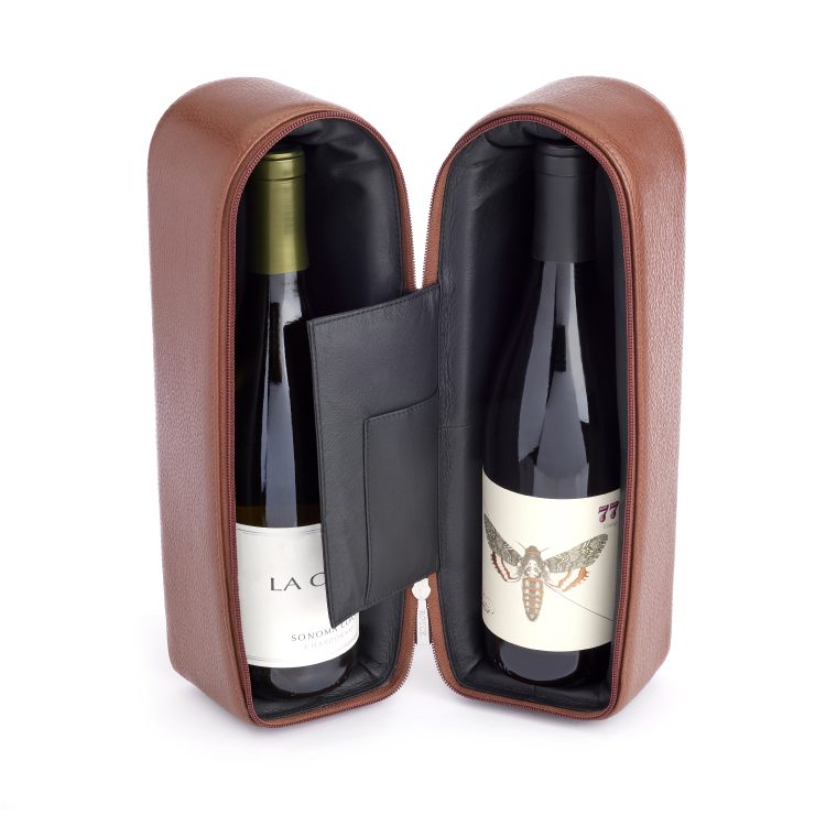 Double Wine Bottle Carrying Case