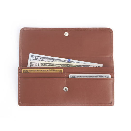 RFID Blocking Clutch Wallet