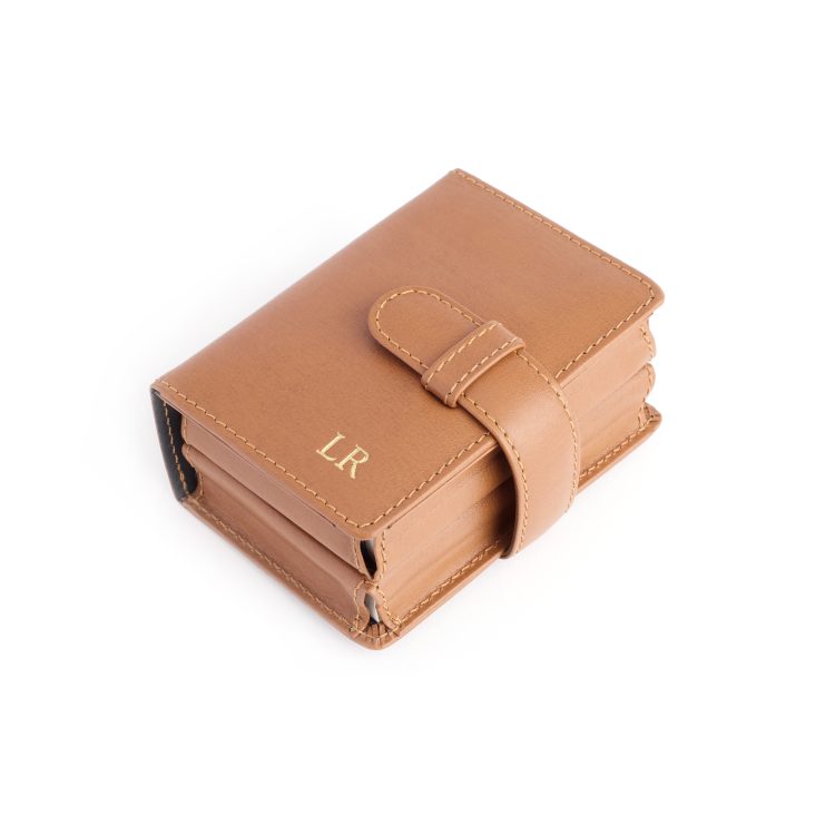 Set of Playing Cards in Leather Case