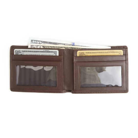 RFID Blocking Slim Men's Bifold Wallet