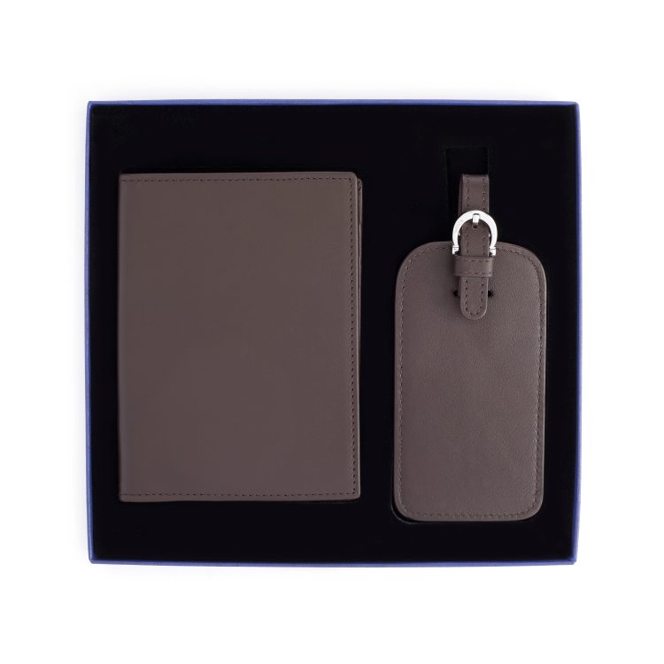 RFID Passport Case Luggage Tag Set, coco