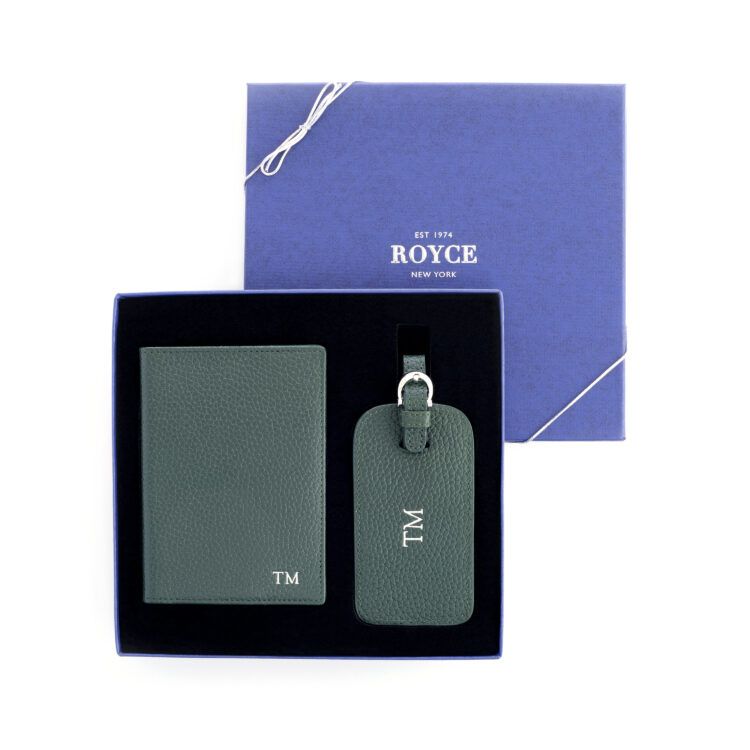 RFID Passport Case Luggage Tag Set | ROYCE New York