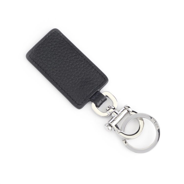LUXE KEY CHAIN, black-pebble