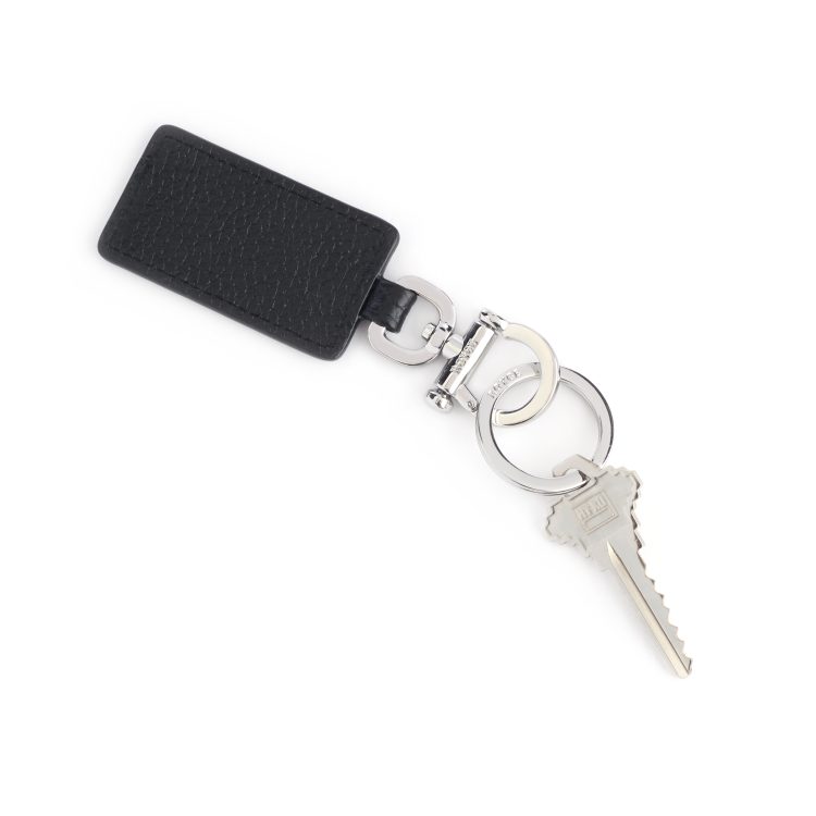 LUXE KEY CHAIN, black-pebble